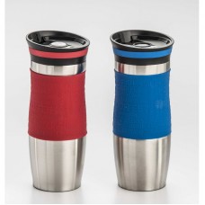 Cook Pro Double Walled Stainless Steel Coffee Tumbler with Silicone Grip KPO1231